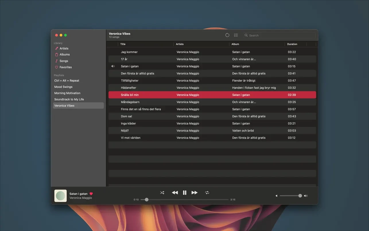 Manet Music screenshot 1